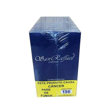 Charuto San Raffael Vanilla – Pack com 10 Maços (5 Unidades por Maço)