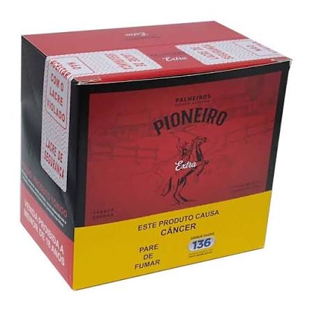 Cigarro de Palha Pioneiro Extra – Pack com 10 Maços (20 Unidades por Maço)