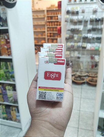 Cigarro Eight Filtro Vermelho – Pack com 10 Maços