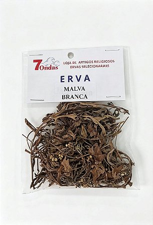 Erva Malva Branca para Banhos Espirituais, Paz e Harmonização Energética