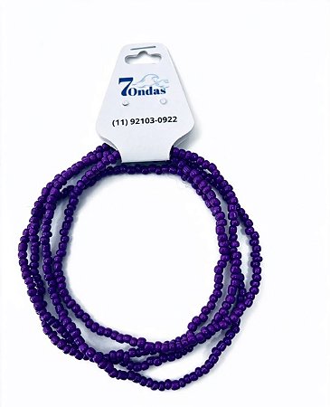 Guia Tradicional de Miçangas Roxa – Guia Religiosa de Nanã Buruquê para Umbanda