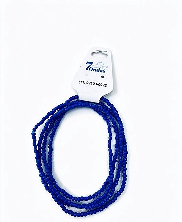 Guia Tradicional de Miçangas Azul-Escuro – Guia Religiosa de Ogum para Umbanda
