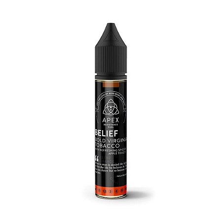 E-Liquid Tabaco com Maça/Belief (30ml) | APEX