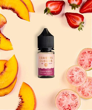 E-Liquid Peach Berries CBD (30ml, 750MG) | COASTAL CLOUDS