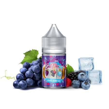 E-Liquid Nic Salt Uva com Frutas Silvestres Gelada/Grape Berry Ice (30ml) | FRENZY