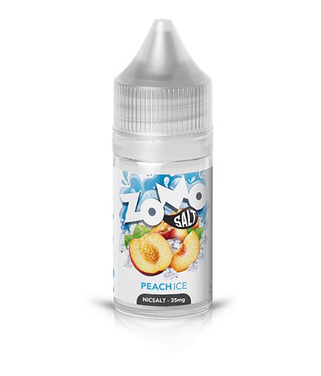 E-Liquid Nic Salt Pêssego Gelado/Peach Ice (30ml) | Zomo