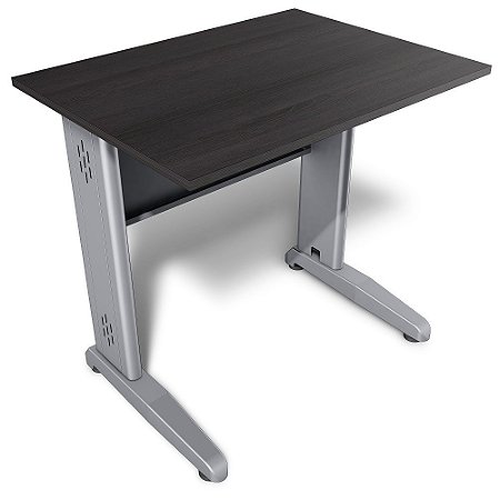 Mesa Reta para Escritório Saia em Aço 18 mm 1,00 x 0,60 m Home Office