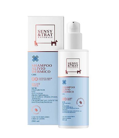 Shampoo Sensy&Trat Naturals Centagro Alívio Dermico - 200ml