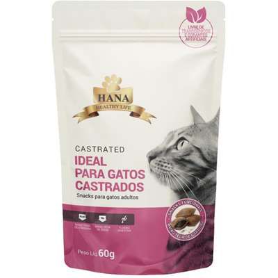 Snacks Hana Healthy Life Nuggets Gatos Castrated 60g