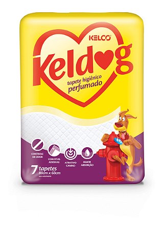 Tapete Higiênico Kelco Keldog Perfumado