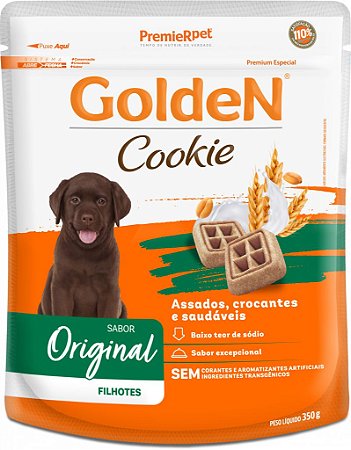 Biscoito Premier Pet Golden Cookie para Cães Filhotes