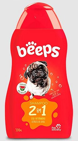 Shampoo Beeps 2 em 1 Cheirinho de Melancia 500ml