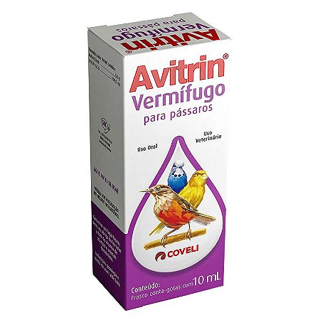 Vermífugo Coveli Avitrin - 10 mL