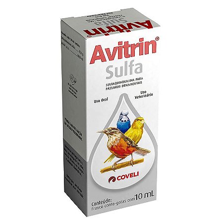 Antibiótico Coveli Avitrin Sulfa - 10 mL