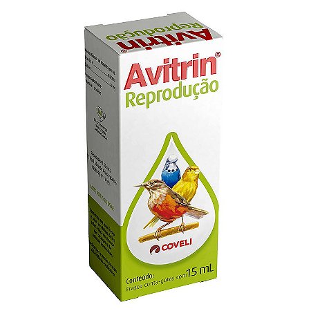 Suplemento Vitaminico Coveli Avitrin Reprodução - 15 mL