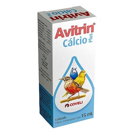 Suplemento Vitamínico Avitrin Cálcio - 15 mL
