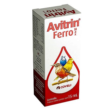 Suplemento Vitamínico Avitrin Ferro Max - 15 mL