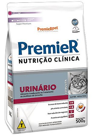 Ração Seca Premier Nutrição Clínica Gatos Urinário Estruvita