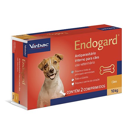 Vermífugo Virbac Endogard 10kg