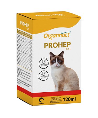 Suplemento Organnact Prohep Cat 120ml