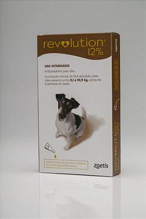 Endectoparasiticida Zoetis Revolution 12% Cães 60mg