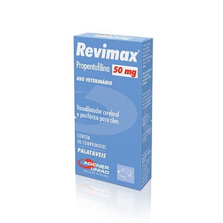 Vascular Agener União Revimax 50mg 30 Comprimidos