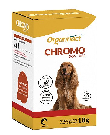 Suplemento Organnact Chromo Dog 30 Tabs