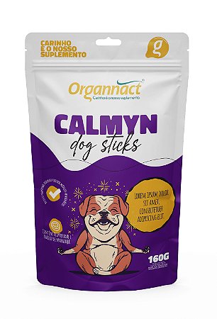 Suplemento Organnact Calmyn Dog Sticks para Cães