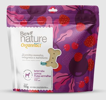 Be Nature Organnact Beterraba, Quinoa e Frutas Vermelhas150g