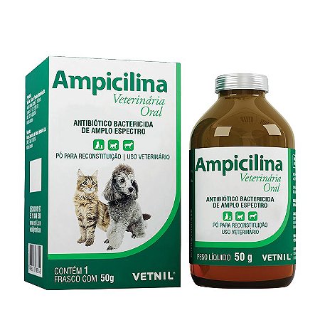Antibacteriano Vetnil Ampicilina Oral 50g