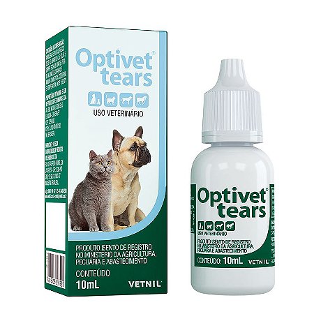 Oftálmico Vetnil Optivet Tears Pet 10ml