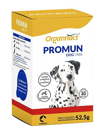 Suplemento Organnact Promun Dog Tabs