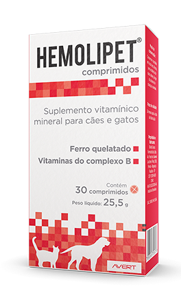 Suplemento Avert Hemolipet 30 Comprimidos