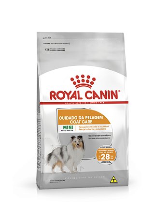 Ração Seca Royal Canin Coat Care Mini / Cuidado da Pelagem Mini 2,5kg