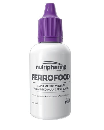 Suplemento Nutripharme Ferrofood Suspensão