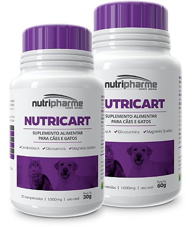 Suplemento Nutripharme Nutricart 1000mg