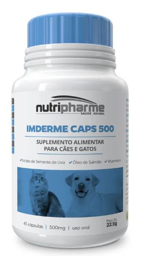 Suplemento Nutripharme Imderme Caps 45 Cápsulas