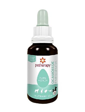 Floral de Bach Petherapy Ocasiões de Emergência 30ml