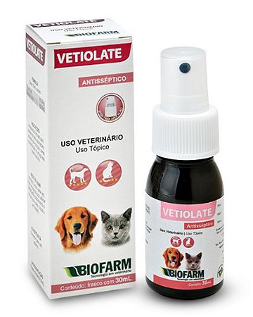 Antisséptico Biofarm Vetiolate 30ml