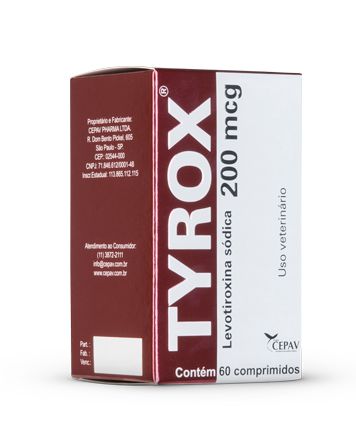 Hormônio Cepav Tyrox 60 Comprimidos