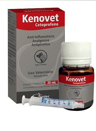 Anti-inflamatório Syntec Kenovet 10mg/ml 20ml