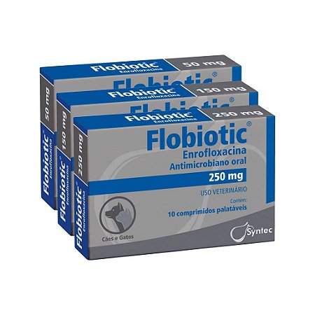 Antibacteriano Syntec Flobiotic 10 Comprimidos