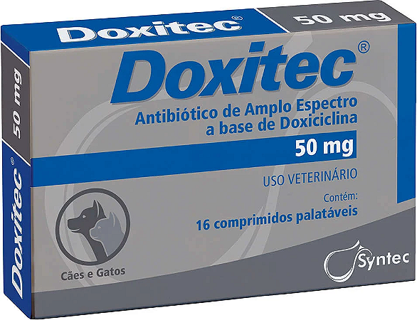 Antibacteriano Syntec Doxitec 16 Comprimidos