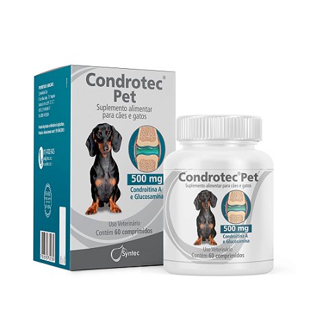 Suplemento Syntec Condrotec Pet 60 Comprimidos