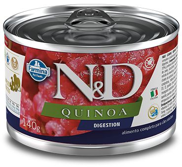 Alimento Úmido Lata N&D Canine Quinoa Digestion 140g