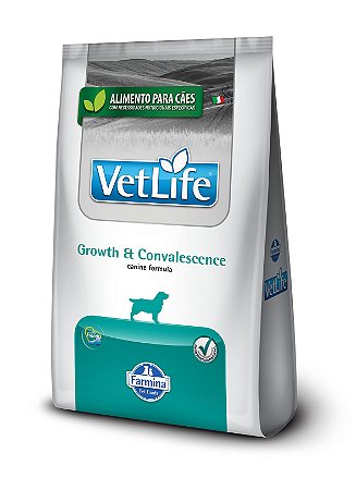 Ração Seca Vet Life Canine Growth & Convalescence