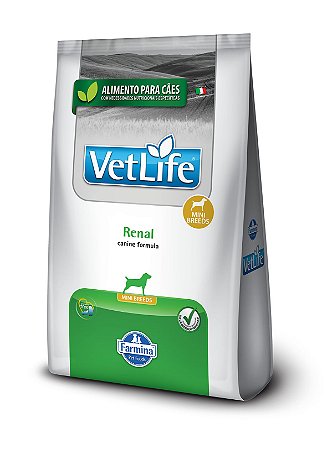 Ração Seca Vet Life Canine Mini Renal