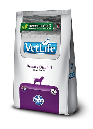 Ração Seca Vet Life Canine Urinary Ossalati
