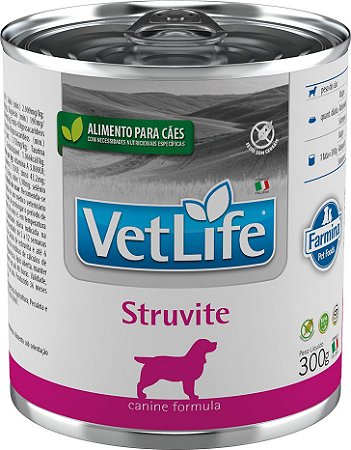 Alimento Úmido Lata Vet Life Canine Struvite 300g