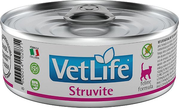 Alimento Úmido Lata Vet Life Feline Struvite 85g